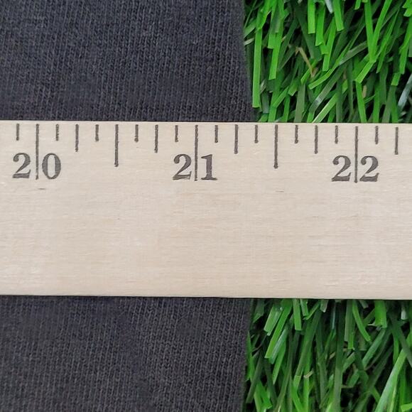 Vintage 90s OZZY Australia Surf Shirt M/L 21x27 Faded Black - Picture 4 of 12